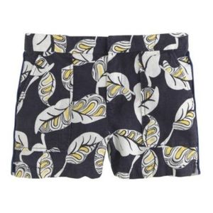 J. Crew linen blend tropical palm shorts BNWT